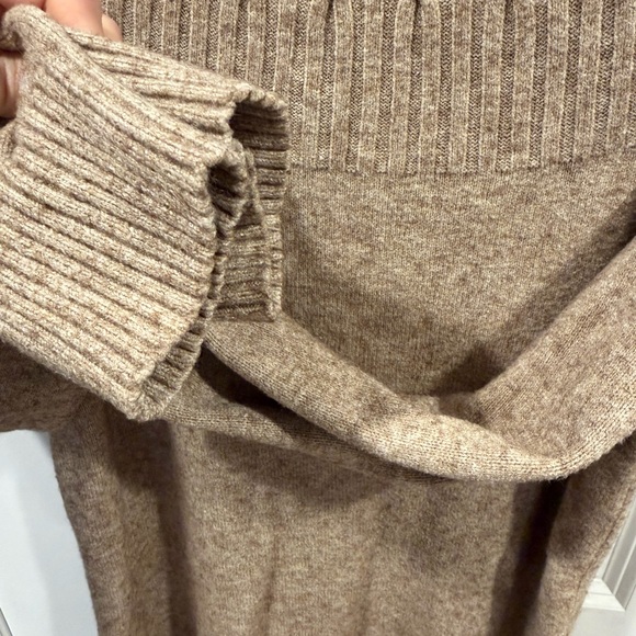 Anthropologie Cozy Tan Women's Sweater - Picture 4 of 8